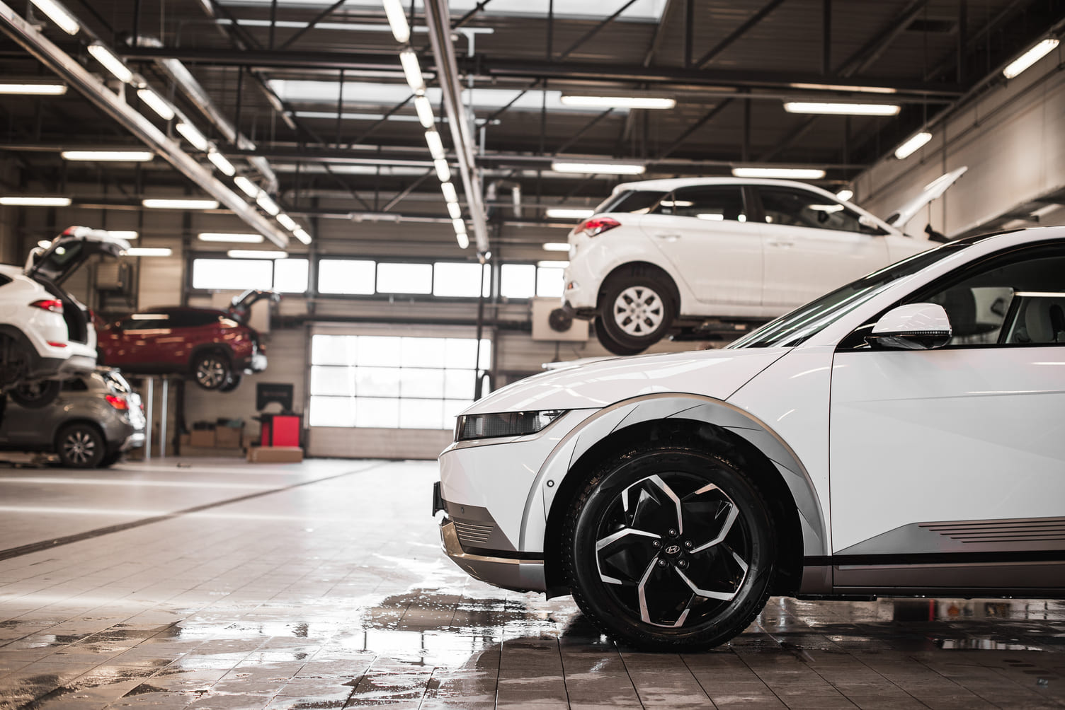 Hala Serwisowa Auto GT; Myjnia; Ioniq 5